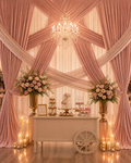 Polyester 4 Way Stretch Drapery Panels