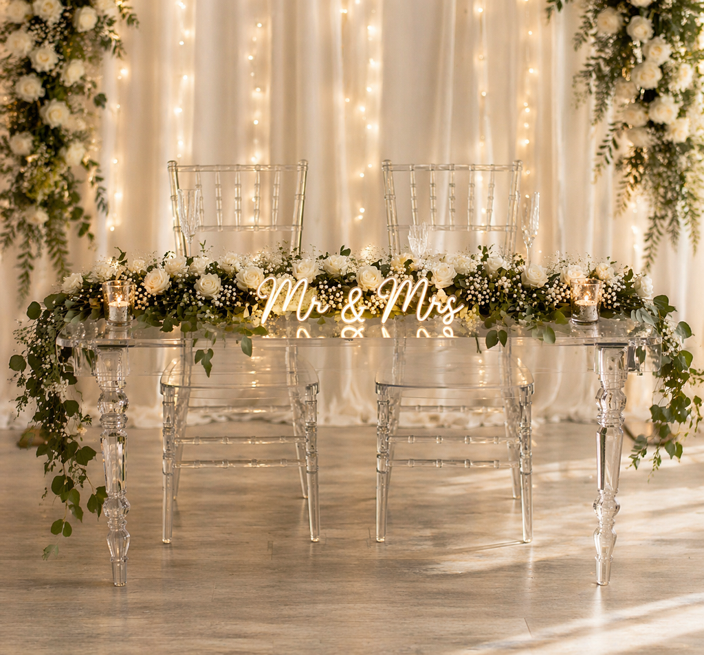 6FT Acrylic Table