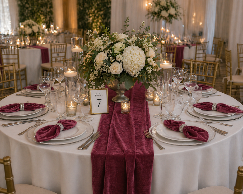 Velvet Table Runners