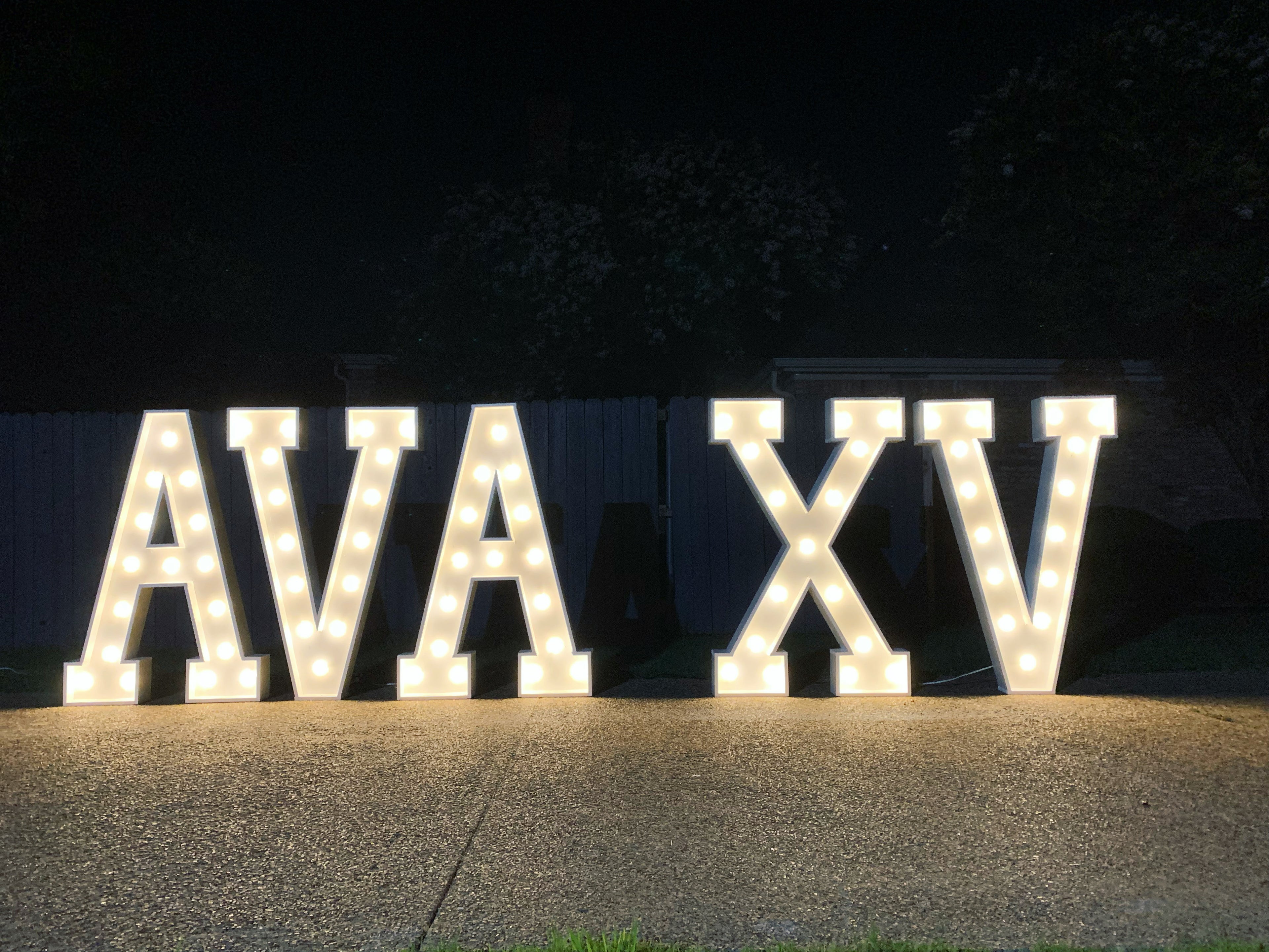 Marquee Letters 5FT