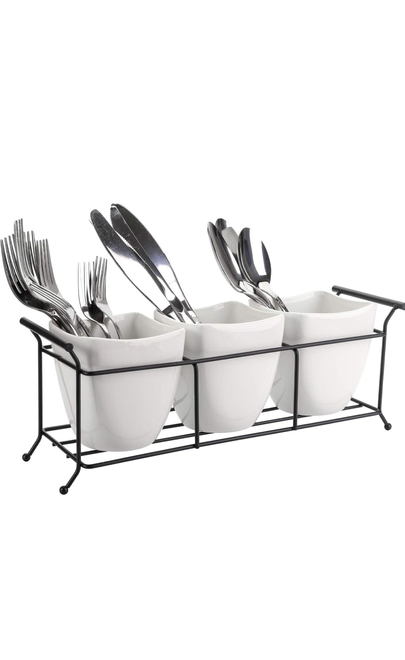 3 Piece Silverware Caddy