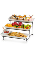 3 Tier Rectangular Serving Set