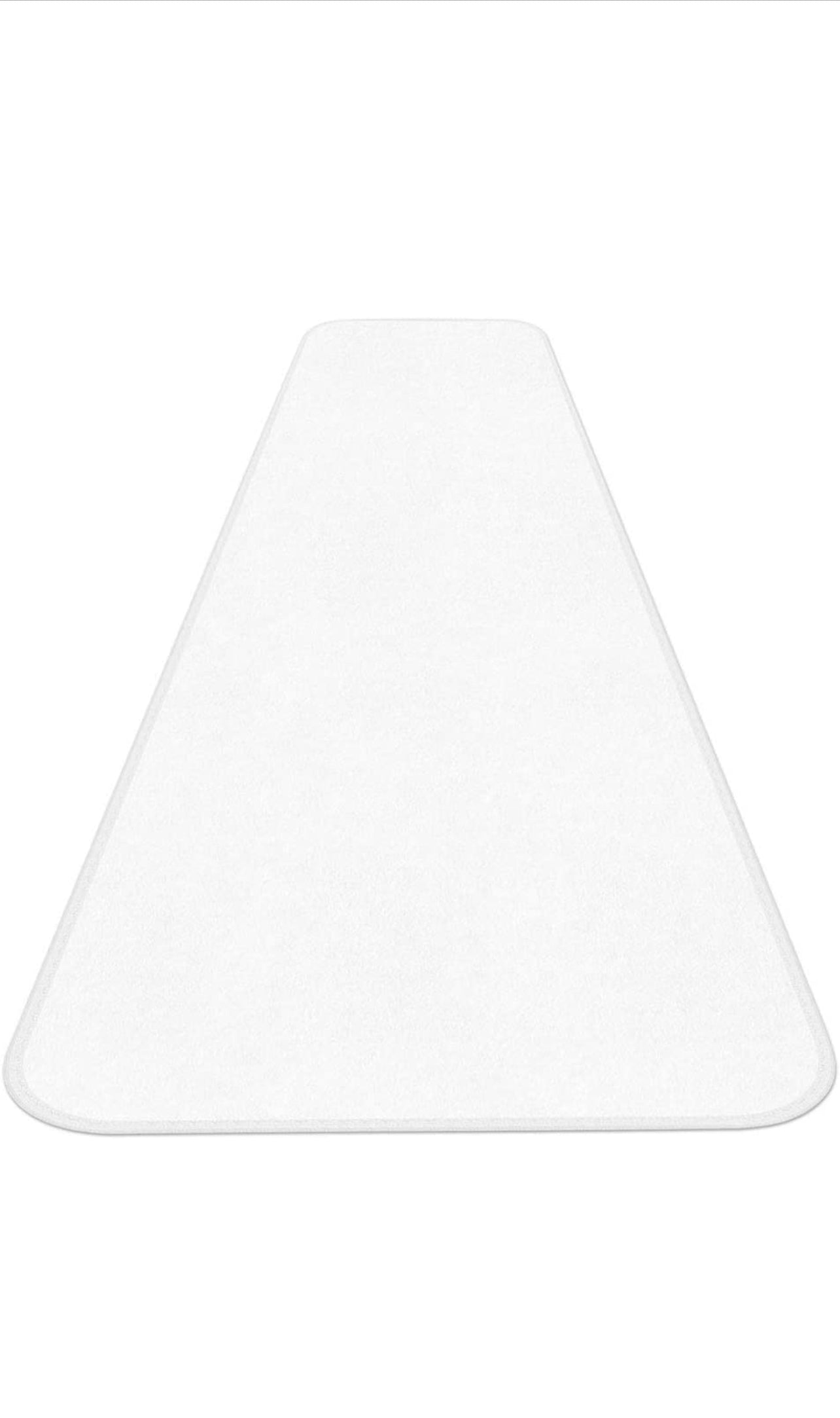 White Carpet Runner - Multiple Sizes