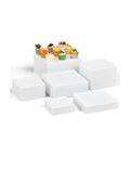 White Cube Food and Decor Risers