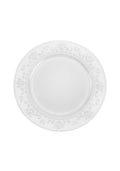 White Floral Charger Plate
