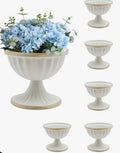 White Floral Vase
