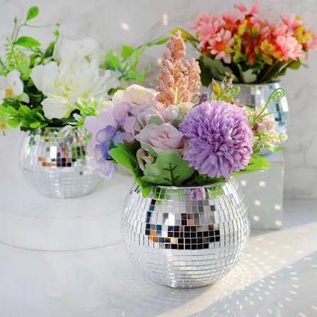 Disco Ball Vase