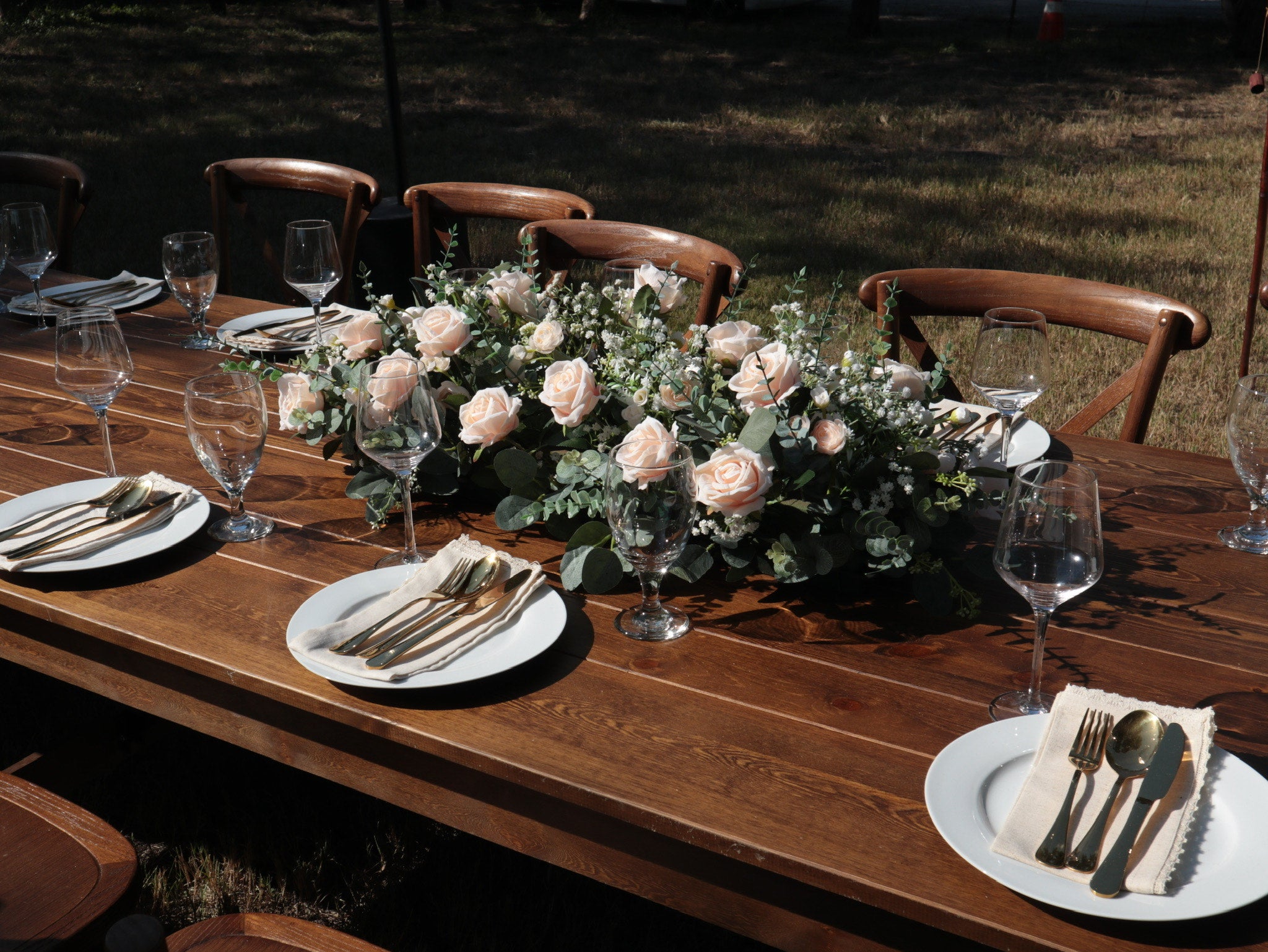 Wood Farm Table