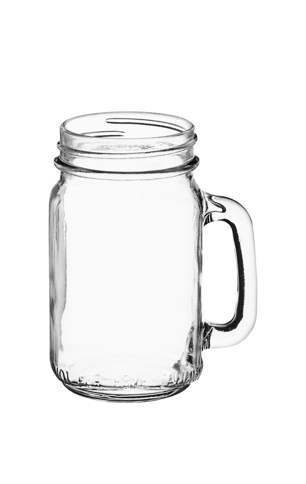 Mason Jar With Handle