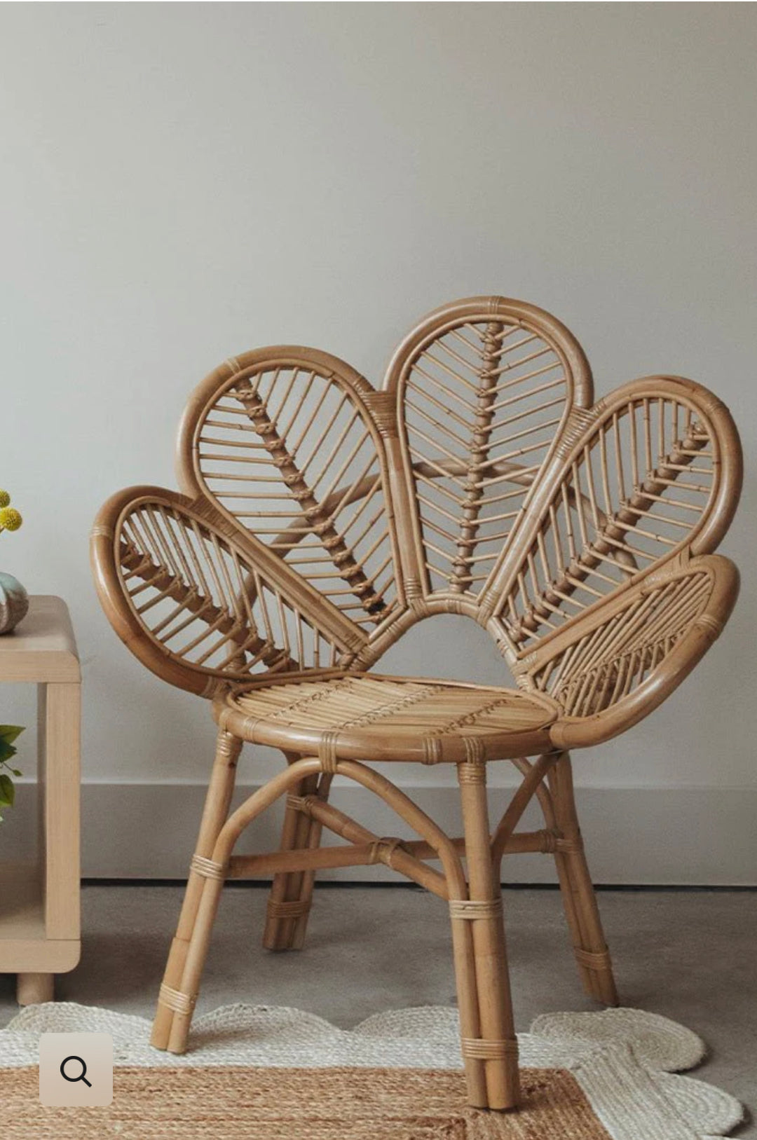 Petal Rattan Chair