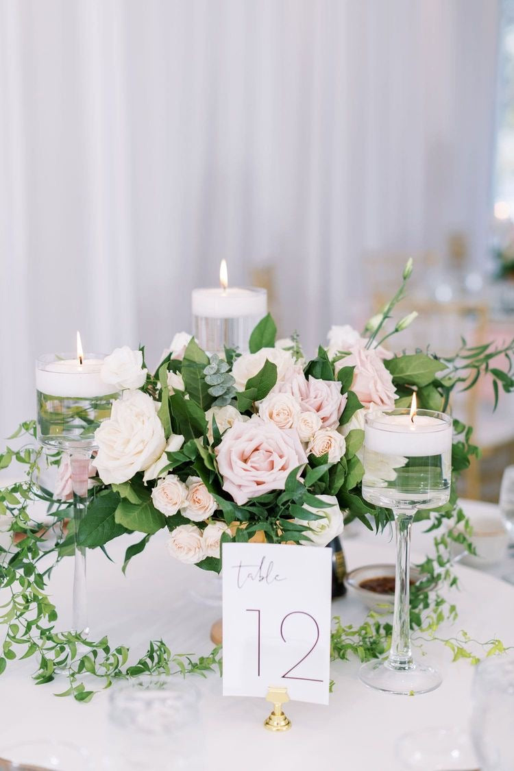 Tea Light Long Stem Candle Holder Set