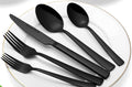 Black Stainless Steel Flatware