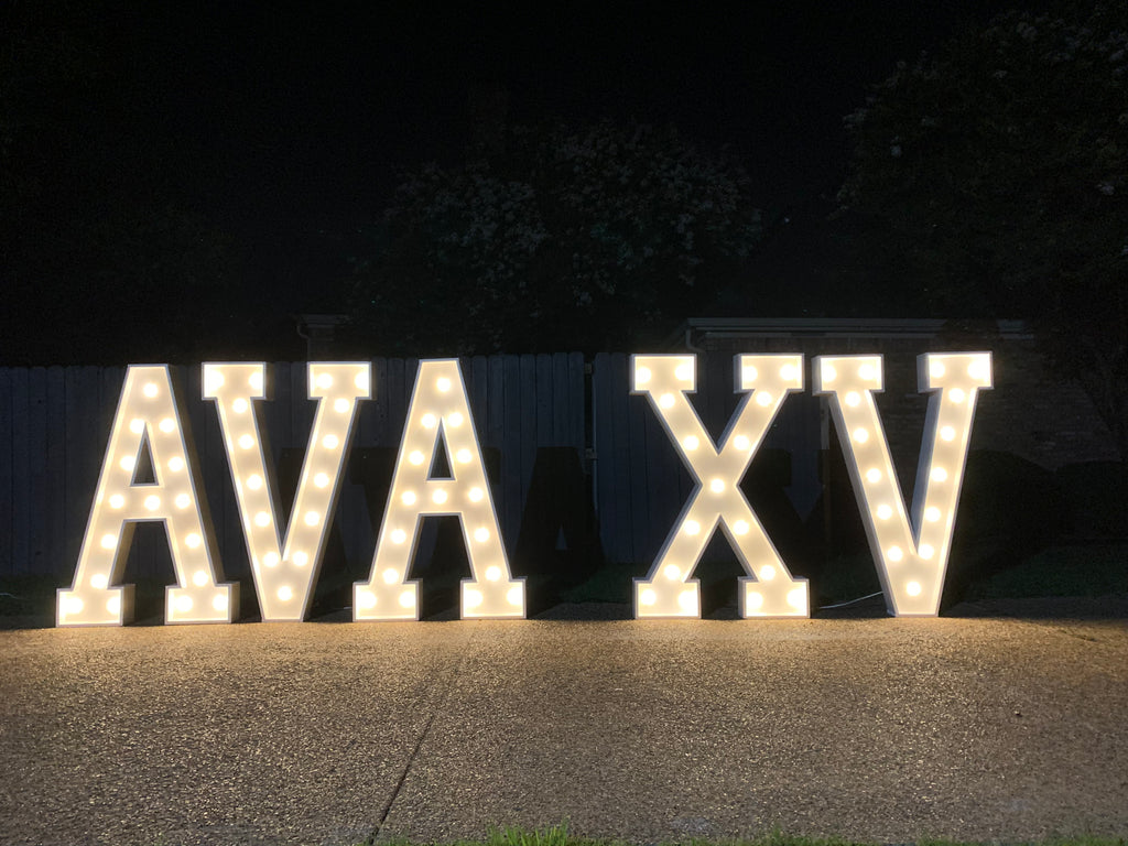 Marquee Letters 4 FT