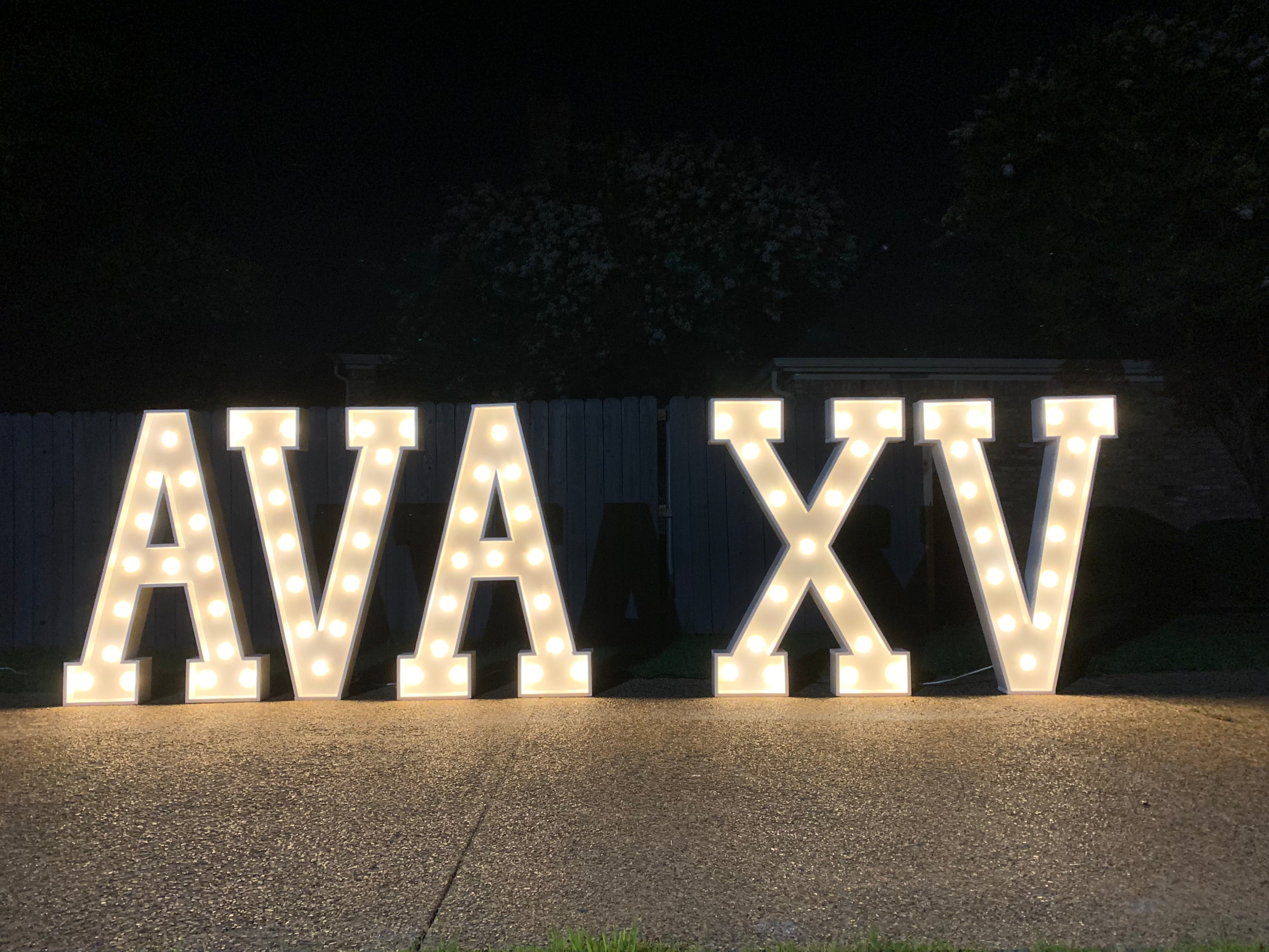 Marquee Letters 4 FT