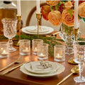 Vintage Clear Glass Votive Candle Holders