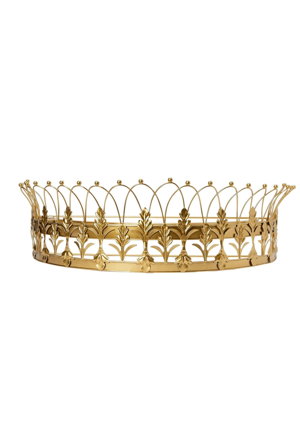 Gold Metal Curtain Crown