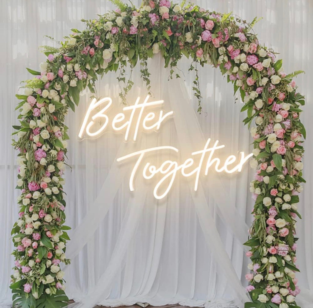 Better Together Neon Sign