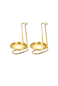 Gold Serving Spoon Rest