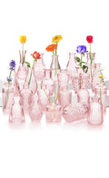 Pink Vintage Bud Vases