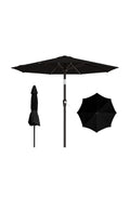 Black Patio Umbrella 9FT
