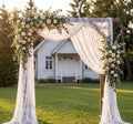 Wood Wedding Arch