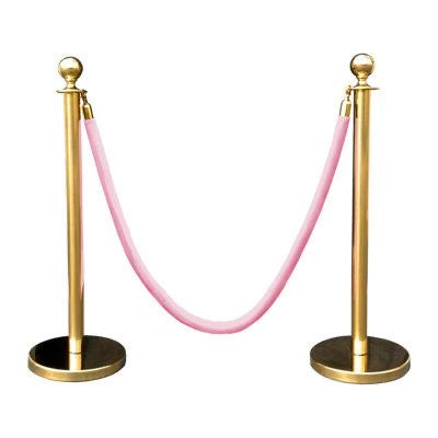 Gold Stanchions set of 6