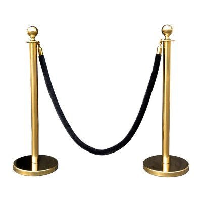 Gold Stanchions set of 6