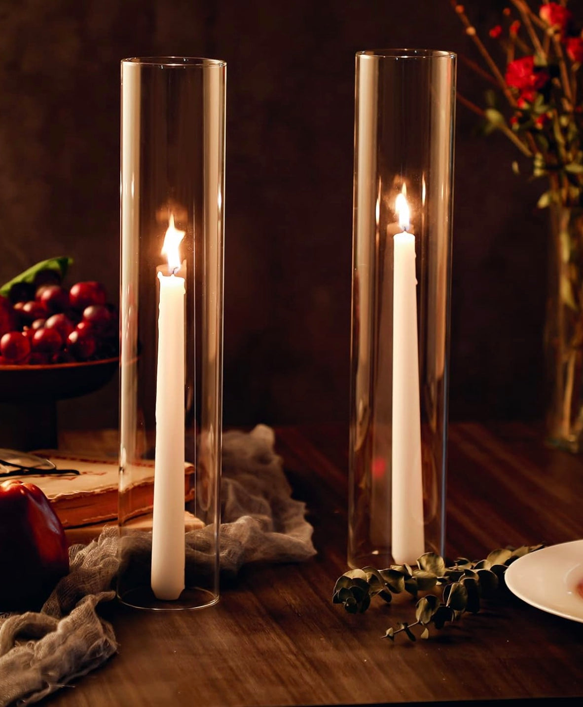 Glass Candle Sleeve
