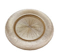 Metallic Champagne Glass Charger Plate