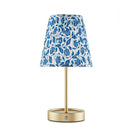 Blue Floral Table Lamp