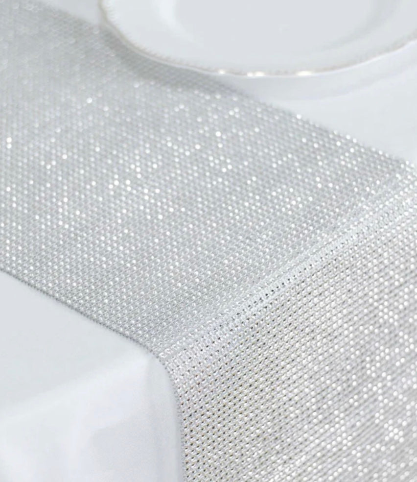 Rhinestone Table Runner