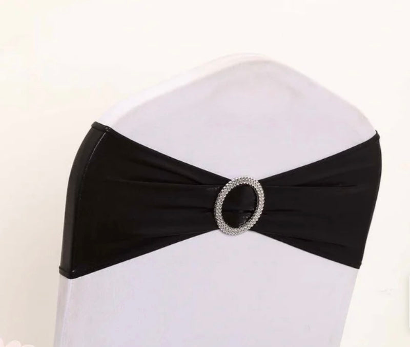 Metallic Spandex Chair Sashes