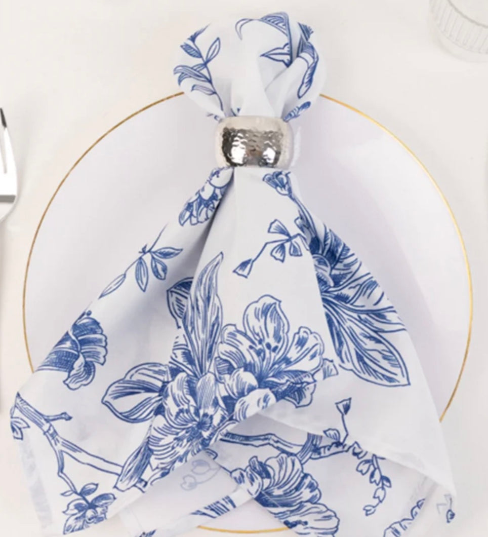 Floral Print Napkins