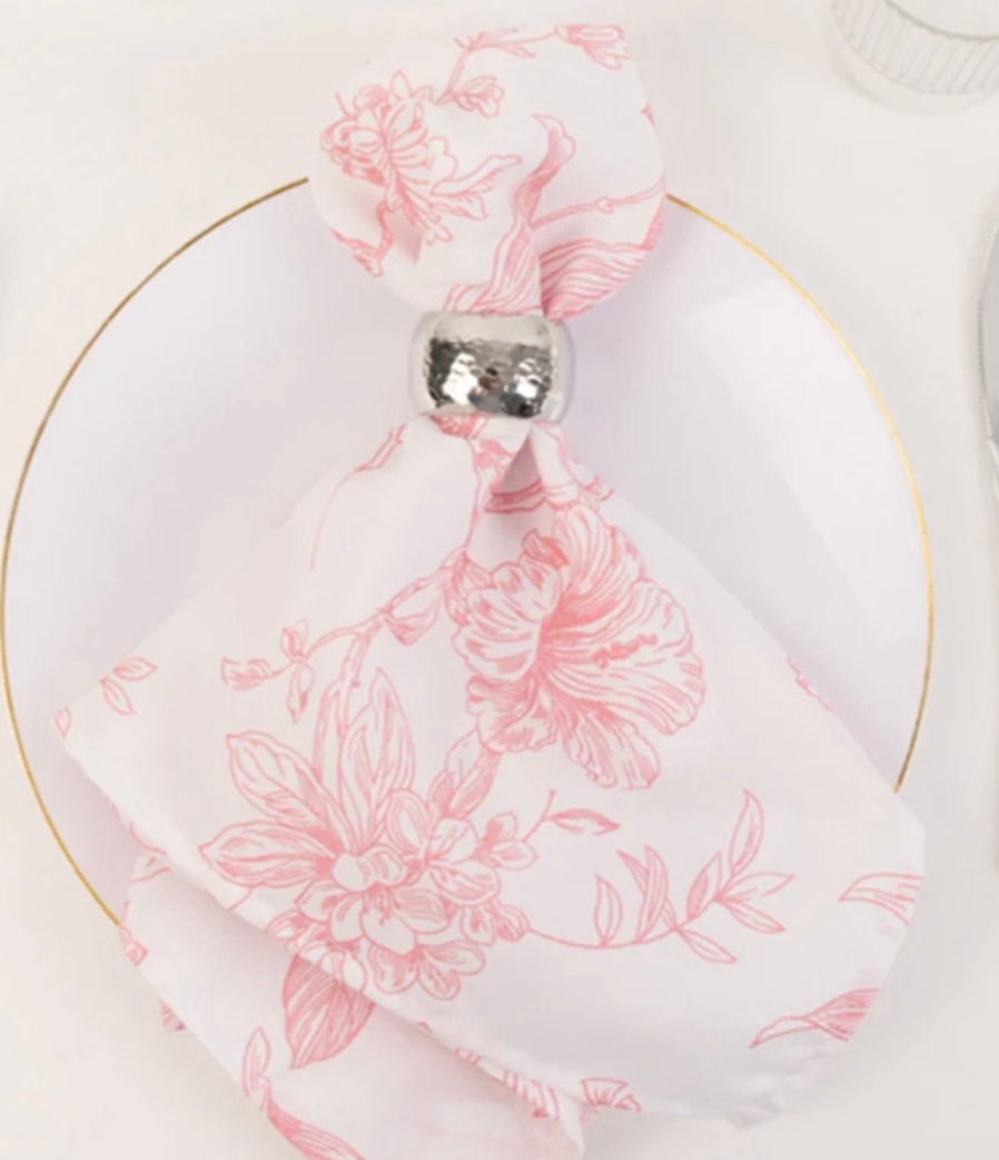 Floral Print Napkins