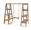 Double 3 Tier Dessert Display Stand with Swing