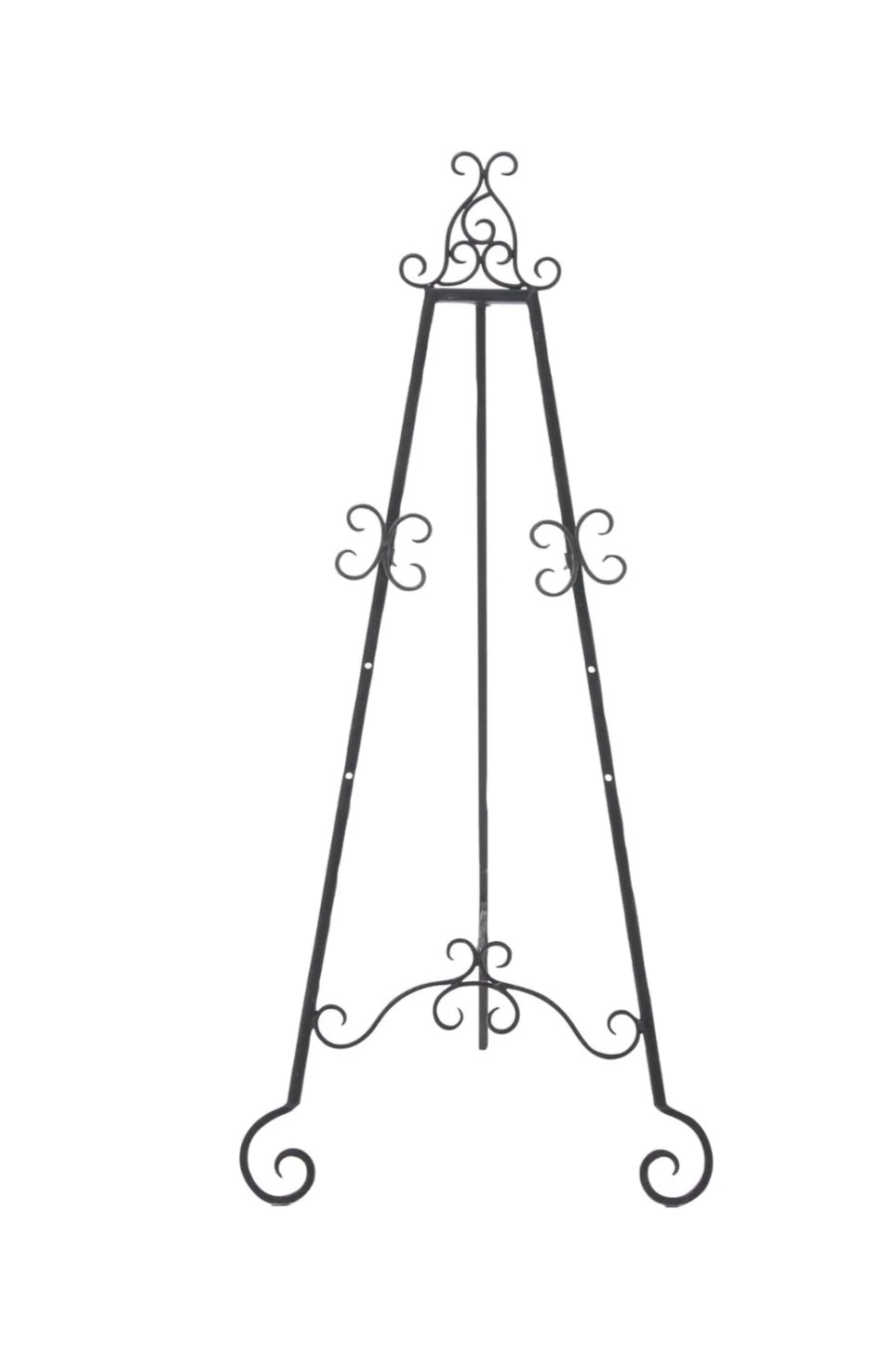 Black Metal Floor Easel