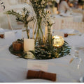 Round Mirror Centerpiece