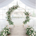 Circle Gold Metal Backdrop Stand