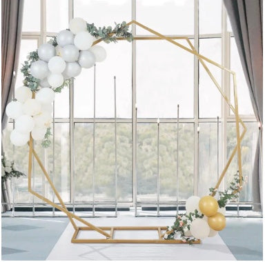 Hexagon Gold Arch