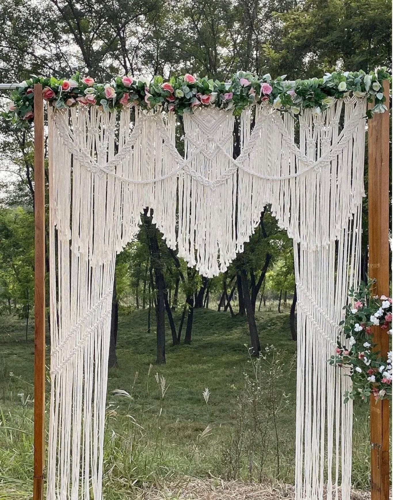 Macrame Hanging Woven Curtain