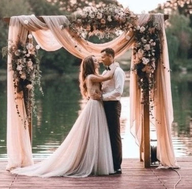 Wood Wedding Arch