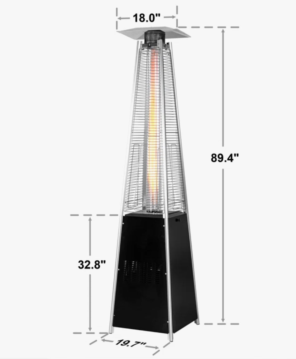 Pyramid Propane Gas Patio Heater
