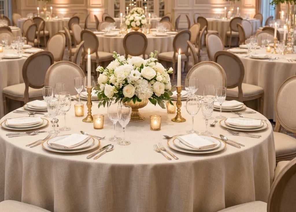 Rustic Linen in Bone