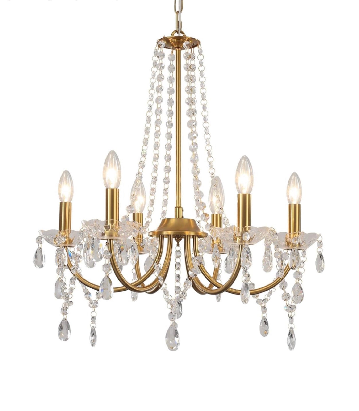 Gold Chandelier