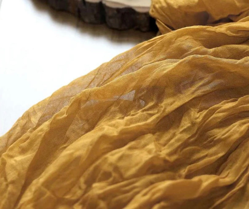Cheesecloth Table Runner