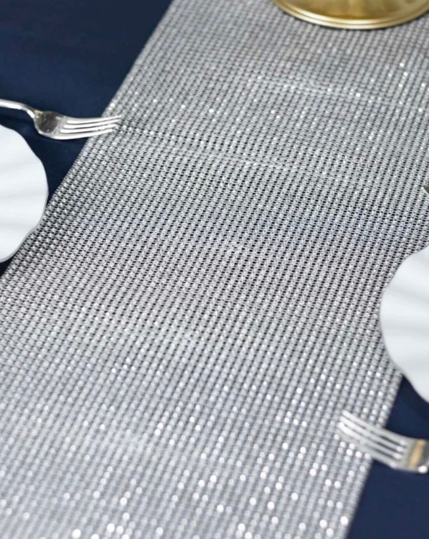 Rhinestone Table Runner