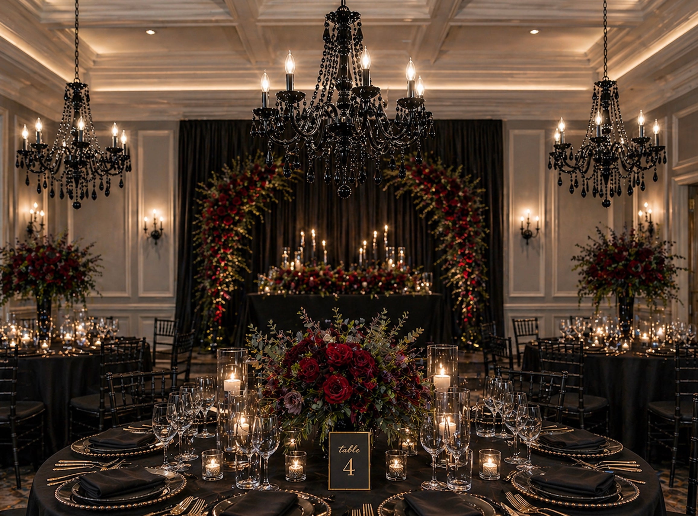 Black Chandelier