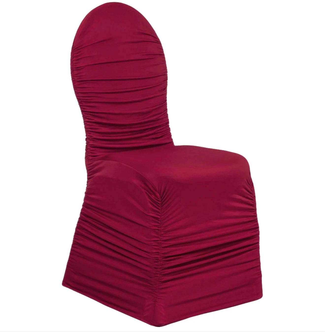 Ruched Spandex Banquet Chair Cover