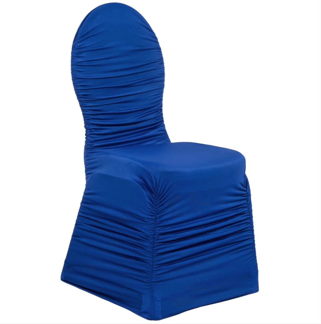 Ruched Spandex Banquet Chair Cover