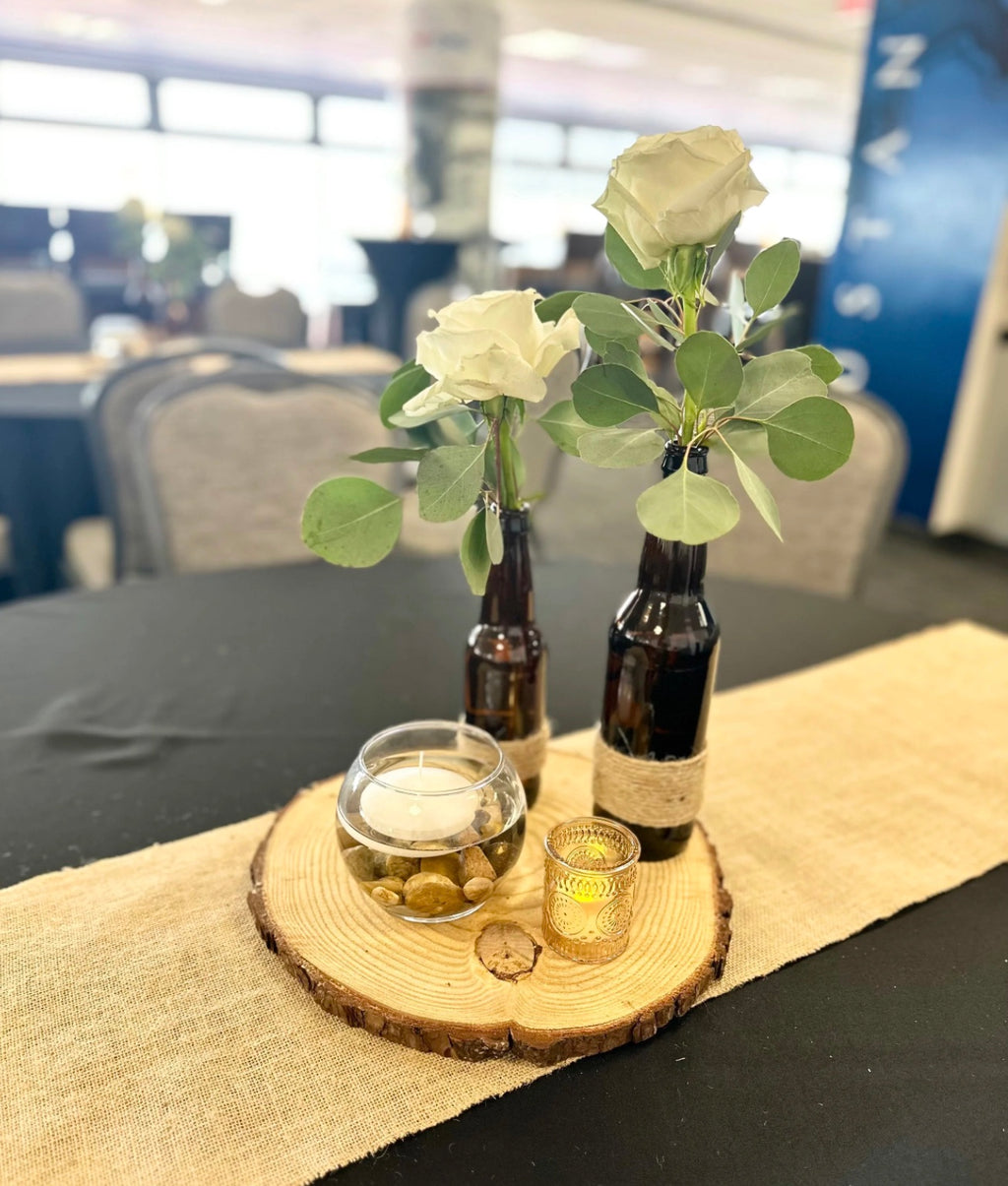 Amber Glass Beer Bottles